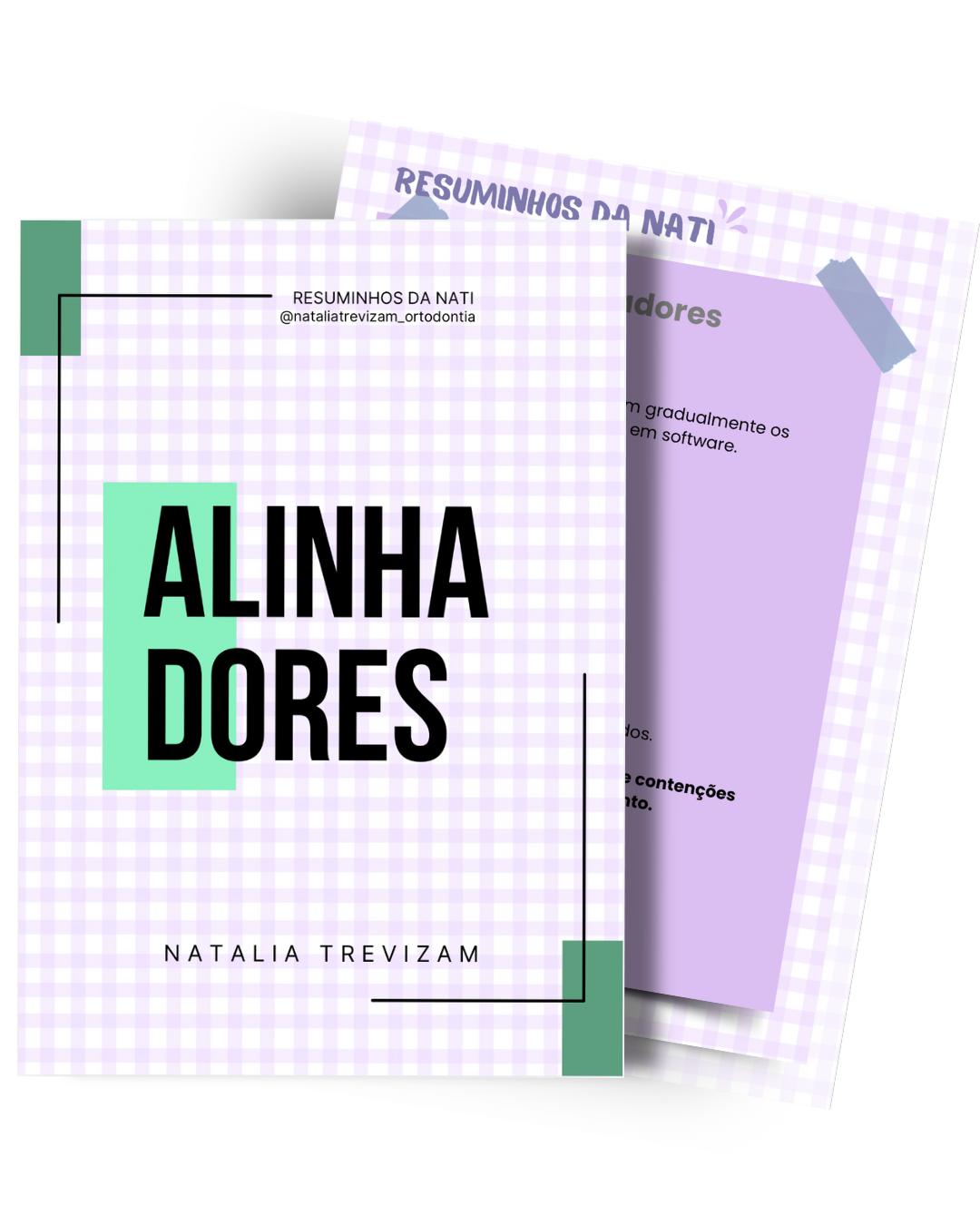 Mockup do resumo