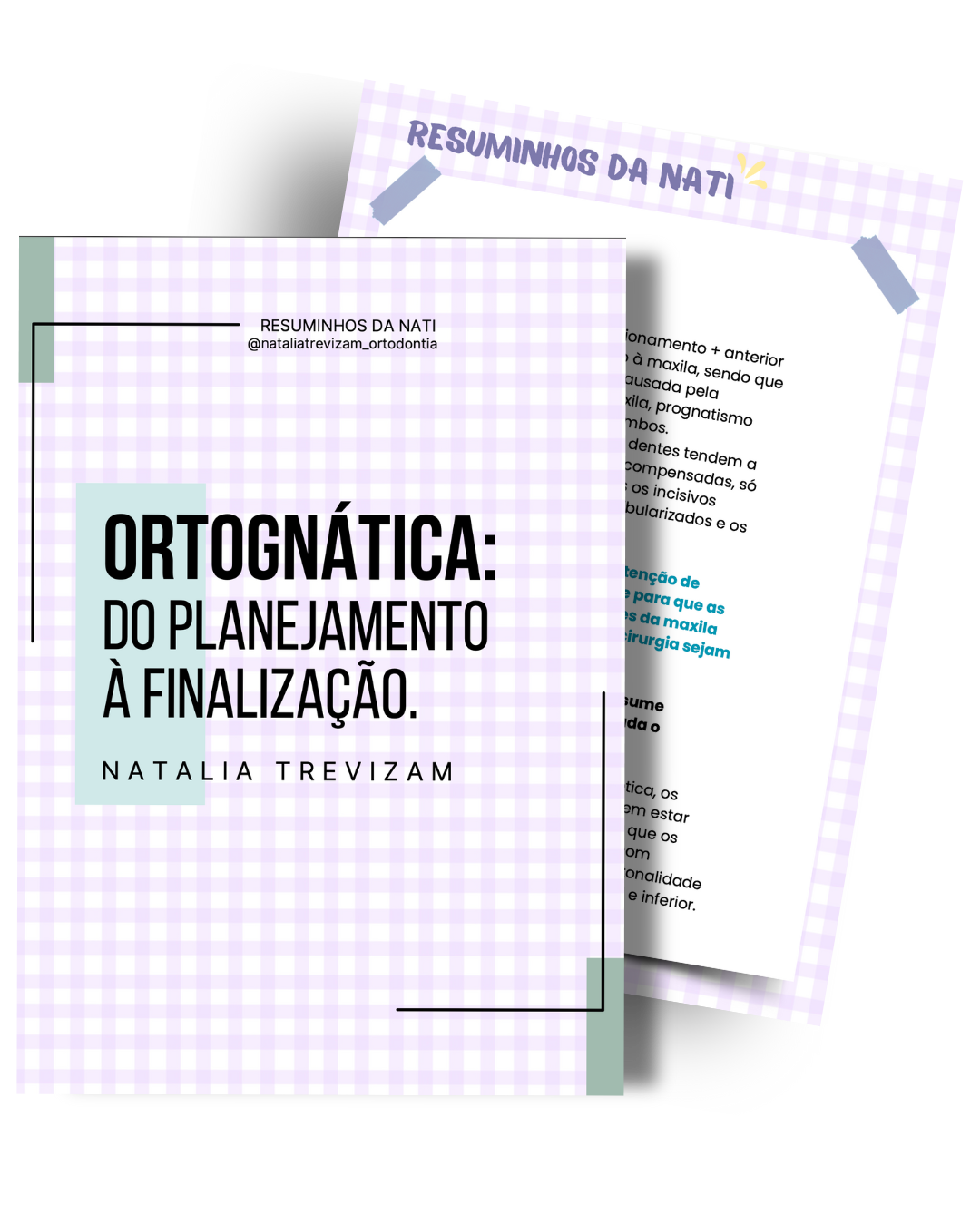 Mockup do resumo